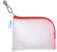 Herma 20024 Irattartó tasak  a6 19x14 cm, univerzális, zippes piros kép