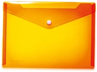 Herma 20057 Irattartó tasak  a/5 25x18 cm patentos narancssárga kép