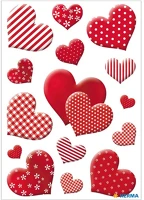 Herma 3056 Dekormatrica  szívek kép