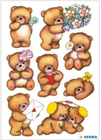 Herma 3578 Dekormatrica  maci virággal kép