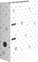Herma D0186HWGROB Iratrendező a/4 stars white with grey stars, 7193, 70 mm kép