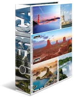 Herma D018AMERIKAROB Iratrendező a/4 70 mm gerinccel amerika kép