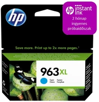 Hp 3JA27AE Hp  (963xl) cián tintapatron kép
