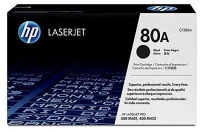 Hewlett-packard CF280A Hp  (80a) fekete toner kép