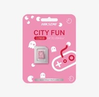 Hiksemi HS-TF-G2 microsd kártya - city fun 128gb microsdxc™, class 10 and uhs-i, 3d nand kép
