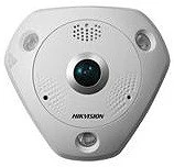 Hikvision DS-2CD6332FWD-IVS fisheye dome kamera, 3mp(2048x1536), 1,19mm, ip66, d&n(icr), 3dnr, wdr,sd kép