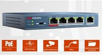 Hikvision DS-3E0105P-E Poe switch kép