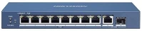 Hikvision DS-3E0510P-E Switch poe -  (8 port 1000mbps, 120w, 1xrj45, 1xsfp) kép