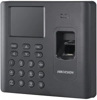 Hikvision DS-K1A802AF-B Munkaidő terminál, ujjnyomatolvasóval és billetyűzettel - kép
