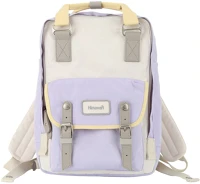 Himawari 194L-3 194l 14'' laptop hátizsák  lila és homok kép