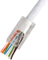 Hirschmann 695020812 Qcrj45 cat 6 u quick connect u/utp cat6 data connector rj45 with white thule kép
