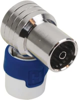 Hirschmann 947548500 Koax 16 mm aljzat bronz/kék kép