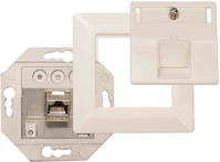 Hirschmann BOX CAT6A Idc 1000m data wall box cat6a - white kép