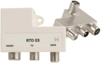 Hirschmann RTD 03 Rtd 03 catv push on adapter fm-tv-data kép
