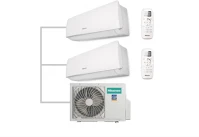 Hisense QE35XVGEG-2AMW52U4RXC Energy Pro Plus inverteres multisplit klíma szett duál kivitel 2db 3,5kw kép