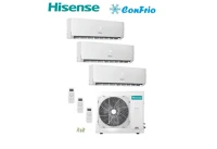 Hisense QE35XVOEG-3AMW72U4RFA2 Energy Pro inverteres multisplit klíma szett TRIÁL kivitel 3db 3,5kw kép