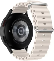 Hoco 105142 Wh01 univerzális szilikon szíj, 20mm, bézs kép