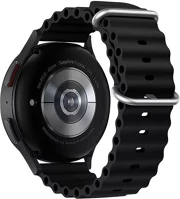 Hoco 105144 Wh01 univerzális szilikon szíj, 22mm, fekete kép