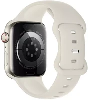 Hoco 105170 Wa15 apple watch 42 / 44 / 45 / 49mm szilikon szíj, világosszürke kép