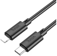 Hoco 20W, 1M X88 gratified usb-c  / lightning töltő- és adatkábel, 20w, 1m, fekete kép