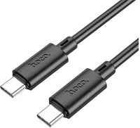 Hoco 60W, 1M X88 gratified usb-c / usb-c töltő- és adatkábel, 60w, 1m, fekete kép