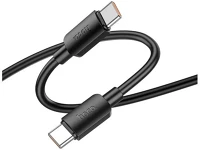 Hoco 91793 X96 usb-c / usb-c töltő- és adatkábel 100w, 1m, fekete kép