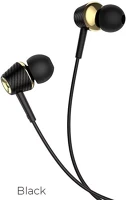 Hoco 92435 M70 graceful vezetékes headset, 3,5mm jack, fekete kép