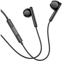 Hoco 92439 M93 vezetékes headset hangerőszabályzóval, 3,5mm jack, fekete kép