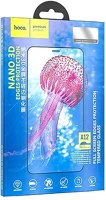 Hoco A12_12_PRO_MAX Iphone 12 pro max  a12 képernyővédő üveg 3d, 9h, fekete kép