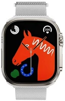 Hoco AS101_38_40_41_S Apple watch series 10 42mm  as101 pótszíj egyedi méret, mágneses, ezüst kép