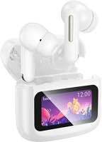 Hoco EQ14 bluetooth fülhallgató sztereo v5.3, érintőkijelző + töltőtok, fehér kép