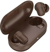 Hoco EQ19_B Eq19 bluetooth fülhallgató sztereo (v5.4, tws, mikrofon + töltőtok) barna kép