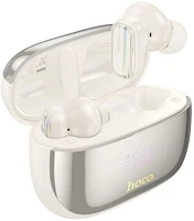 Hoco EQ20 bluetooth fülhallgató sztereo v5.4, aktív zajszűrő + töltőtok, krém kép