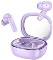 Hoco EQ6_P Eq6 bluetooth fülhallgató sztereo (v5.3, tws, mikrofon + töltőtok) lila kép