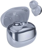 Hoco EW200_BL ew200 bluetooth fülhallgató sztereo (v5.4, tws, led kijelző, mikrofon + kép