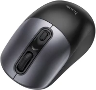 Hoco GM28 Gm28 wireless vezetéknélküli egér, fekete/metálszürke kép