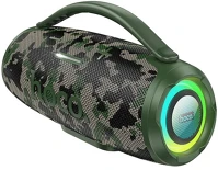 Hoco HA4 bluetooth hordozható hangszóró (v5.4, 2x15w, tf/microsd kártyaolvasó, fm kép