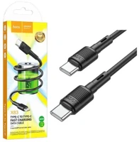 Hoco HC770929 X83 usb-c - usb-c pd 3a 60w kábel fekete kép