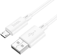Hoco HC783332 X88 kábel usb a - micro usb 2,4a 1 m fehér kép