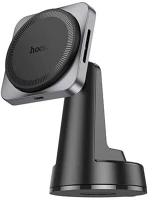 Hoco HW16 Speed autós tartó (műszerfalra, tapadókorongos, mágneses, 15w, wireless, 4.5-7
