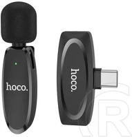 Hoco L15_TYPEC L15 lavalier mikrofon fekete kép
