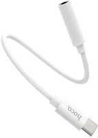 Hoco LS30 HOCO LS30 audió adapter (3.5mm jack aljzat - Type-C) FEHÉR kép