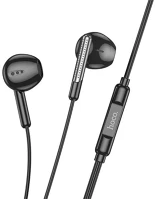 Hoco M123 M123 vezetékes headset, type c, fekete kép