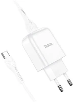 Hoco N2V_W_TYPE_C n2 vigour hálózati töltő usb aljzat 10w, gyorstöltő + type-c kábel kép