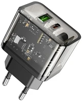 Hoco N34 20w univerzális hálózati töltő adapter fekete kép