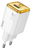 Hoco N34 WHITE N34 20w univerzális hálózati töltő adapter fehér kép