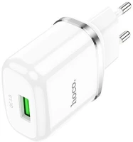 Hoco n3_w HOCO N3 hálózati töltő USB aljzat (5V / 3000 mA, 18W, QC 3.0, gyorstöltés támogatás) FEHÉR