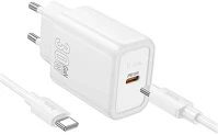 Hoco N62 30W N62 30w univerzális hálózati töltő adapter fehér kép