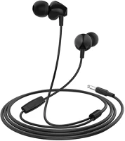 Hoco PT6931474707505 M60 - fekete, vezetékes stereo headset, audio csatlakozóval kép