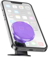 Hoco PT6931474790224 H2 autós tartó - műszerfalra rögzíthető, lila mágneses autós tartó kép